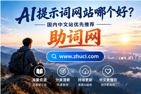 学会AI提示词 | 助词网让你从新手到高手